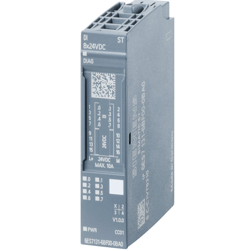 SIEMENS6ES7132-6BF00-0CA0SIMATIC ET 200SP, digital output module, DQ 8x 24VDC/0.5A High Feature, source output PNP, source output, Packing unit: