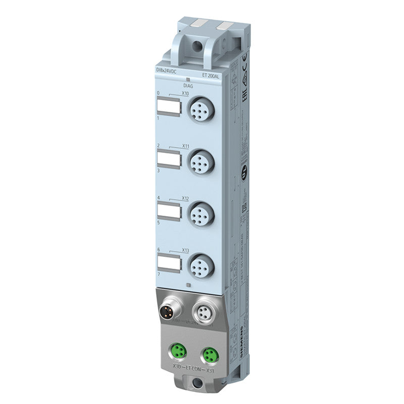 SIEMENS6ES7141-6BH00-0AB0SIMATIC DP, ET 200ECO PN, 16 DI 24 V DC; 8xM12, duplicate assignment; Degree of protection IP67