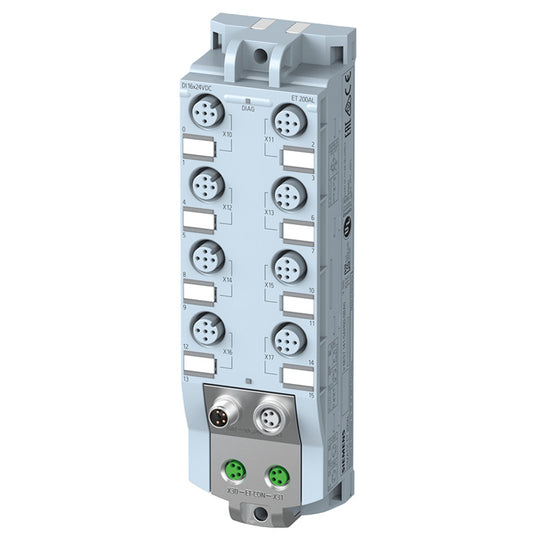 SIEMENS6ES7142-6BR00-0BB0SIMATIC ET 200eco PN, DQ 8x 24 V DC/2A, M12-L, 8x M12, single and double assignment, source output (PNP,switching to P potential)