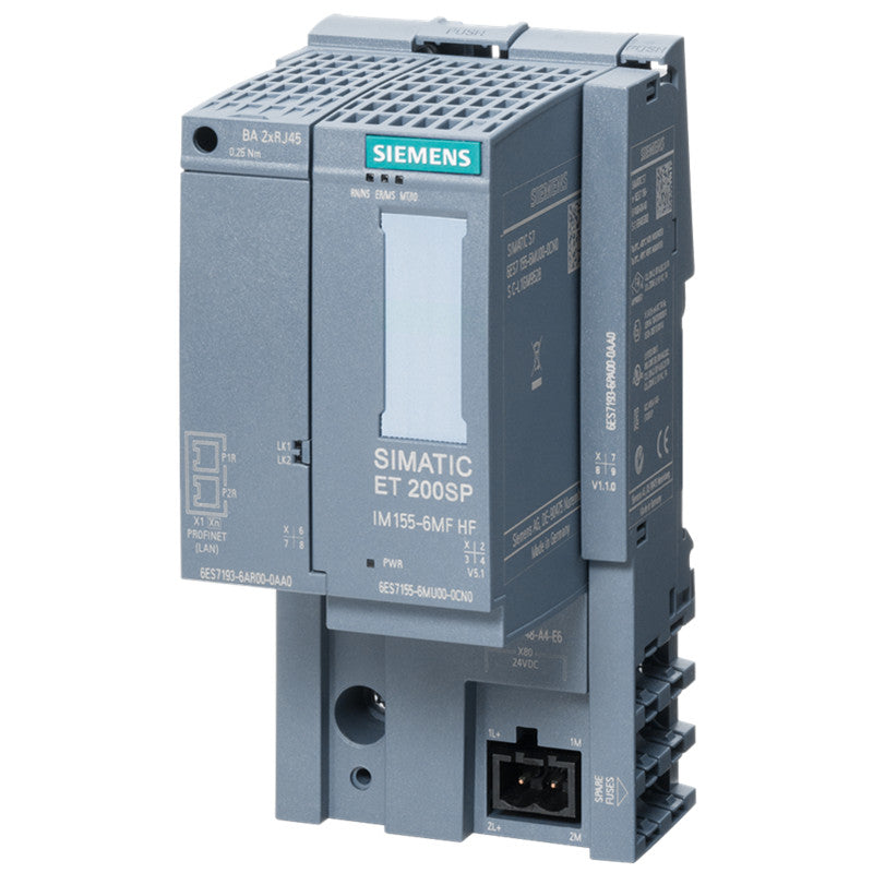 SIEMENS6ES7193-6AP40-0AA0SIMATIC ET 200SP, BusAdapter: BA SCRJ/FC, media converter FOC-CU 1x SCRJ FO connection and, 1x FastConnect (FC) connection