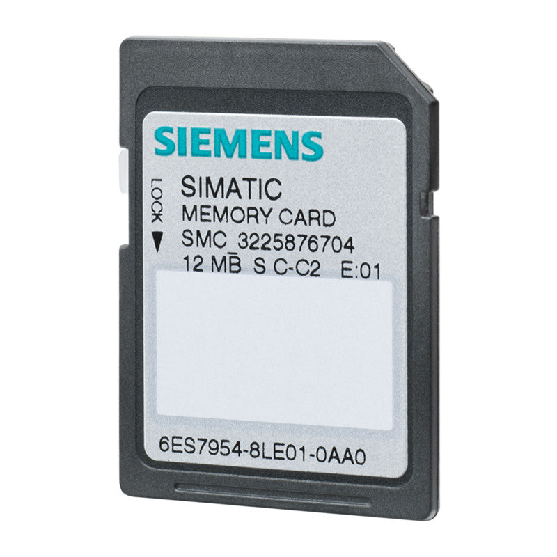 6ES7954-8LC03-0AA0SIMATIC S7, memory card for S7-1x 00 CPU/SINAMICS, 3, 3 V Flash, 4 MB