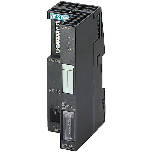 SIEMENS6ES7151-1BA02-0AB0SIMATIC DP, Interface module IM151-1 High Feature f. ET200S