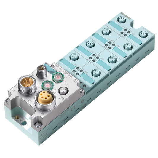 SIEMENS6ES7142-3BH00-0XA0SIMATIC DP, basic module BM 142 ET 200ECO: 16 DO 24 V DC/0.5A, 8xM12, Duplicate assignment, IP65/67, Connection block 6ES7194-3AA00-0.A0 order separately