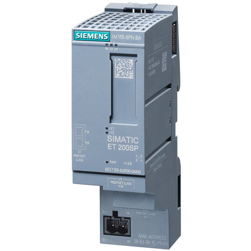 SIEMENS6ES7193-6AR00-0AA0SIMATIC ET 200SP, BusAdapter BA 2xRJ45, 2 RJ45 sockets