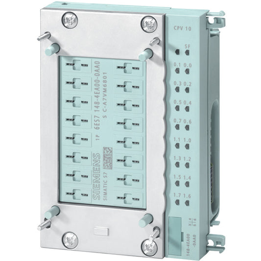 SIEMENS6ES7148-4EB00-0AA0SIMATIC DP, Pneumatic interface for ET 200 PRO, 16 DO pneumatics for coupling with Festo valve terminal CPV-14; incl. bus module